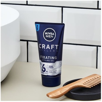 Men Craft Stylers Fixating Shine - Gél na vlasy